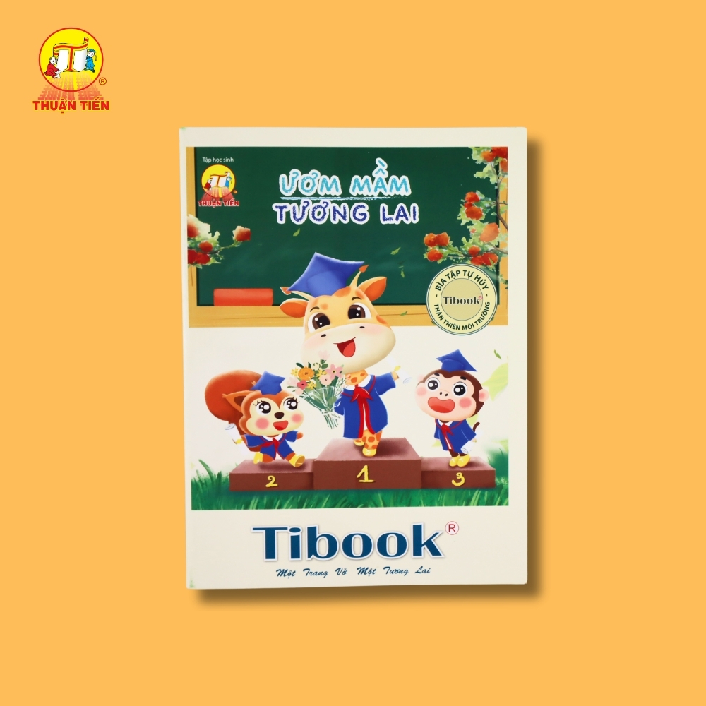 Product image Tập 96 trang Ươm Mầm Tương Lai Thuận Tiến (10 quyển / hộp ) 4 ô ly vuông-100gsm 5