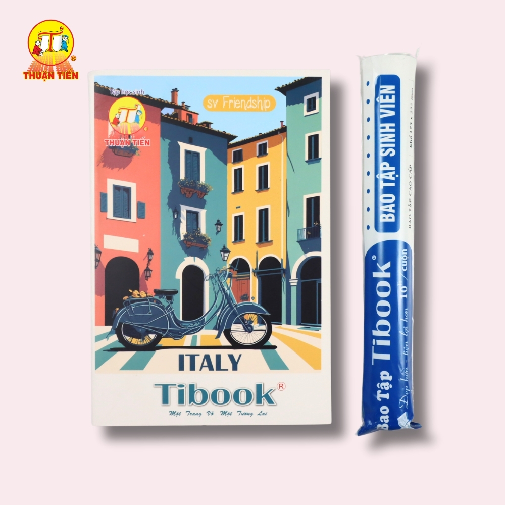 Bìa Bao Tập Sinh Viên Cao Cấp TiBook - khổ tập sinh viên (175x255mm ...