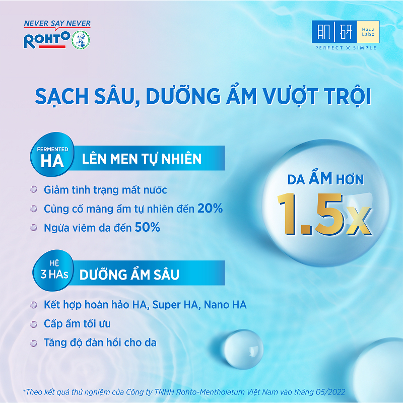 Ảnh Combo làm sạch dưỡng ẩm: Sữa rửa mặt Hada Labo Advanced Nourish 80g + Nước tẩy trang dưỡng ẩm 240ml 4