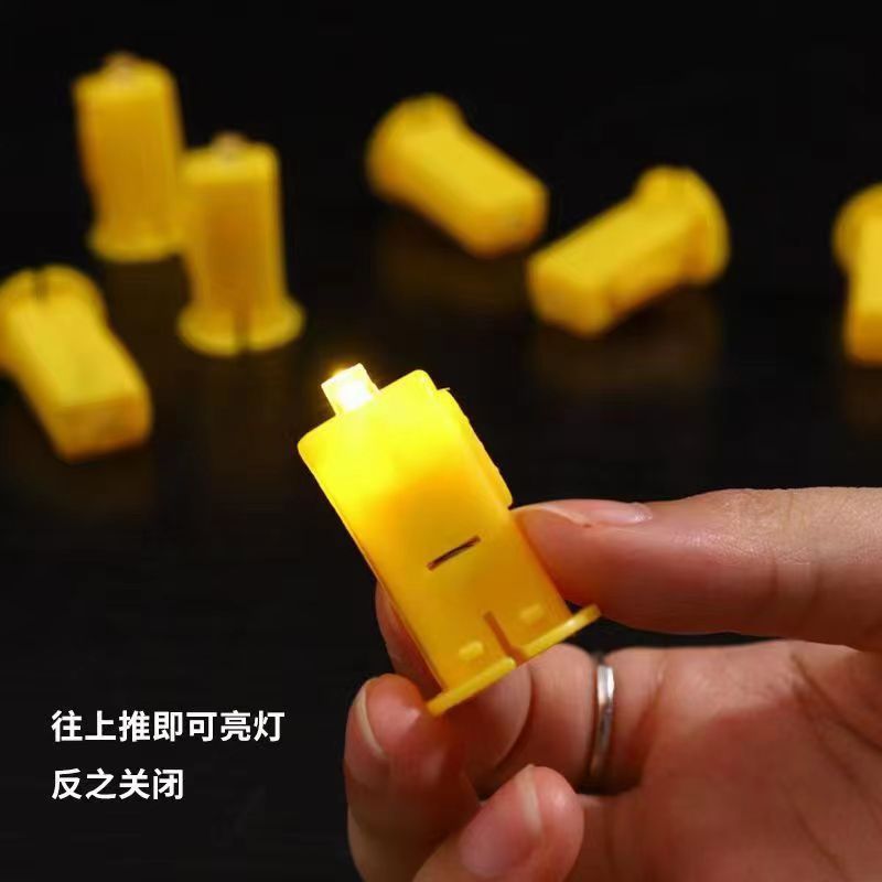 Set 5 đèn led có sẵn pin gắn đèn lồng, đèn ông sao trang trí - Kem Shop K29