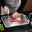 Thớt inox 304 Kháng Khuẩn 2 Mặt Mặt Sau Nhựa PP kháng khuẩn Có Tay Cầm