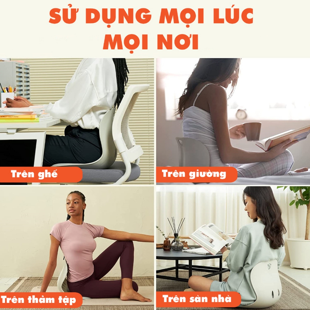 Ảnh Ghế Công Thái Học Chống Gù Lưng, Ghế Văn Phòng Giúp Ngồi Thẳng Lưng Phù Hợp Trẻ Em Sinh Viên Người Làm Việc Hãng Amalife 3