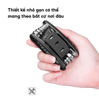 Bộ Lục Giác 16 Chi Tiết Sửa Chữa Xe Đạp Xe Máy Đồ Dùng Đa Năng Có Tua Vít Tiện Lợi Thép Không Gỉ