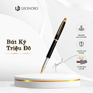 Bút Ký Tên, Viết Kí Dạ Bi Khắc Chữ Theo Yêu Cầu Leon Dio Aspire - Ngòi 0.5mm