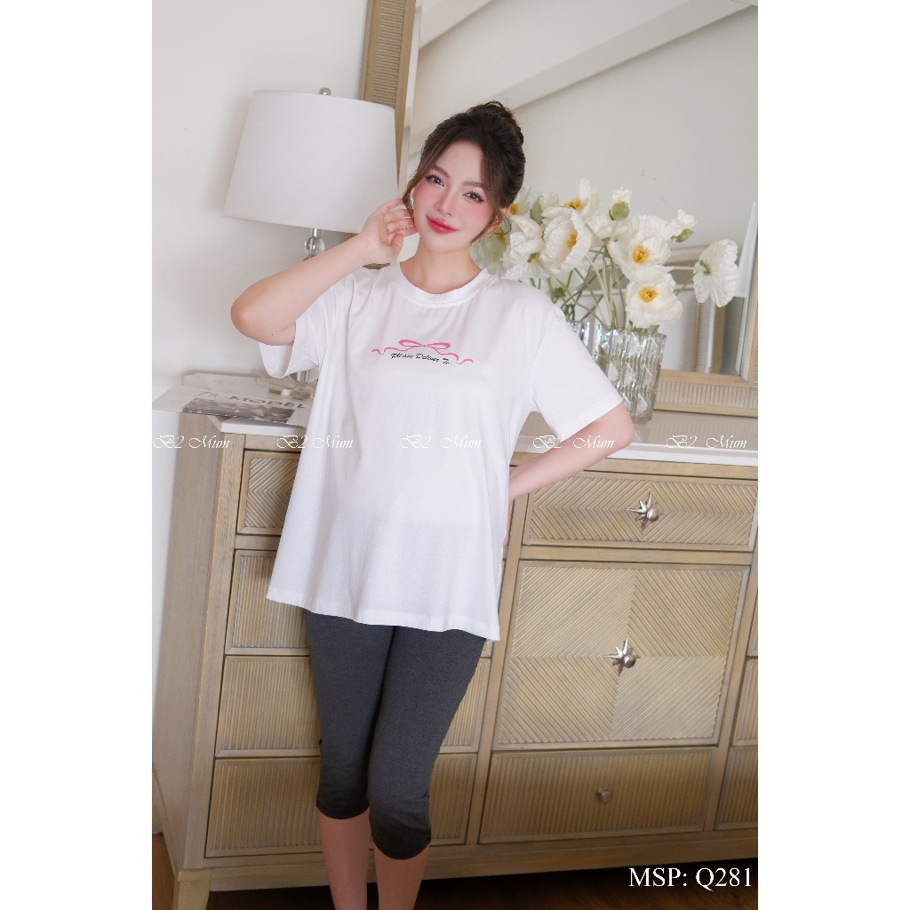 Quần ngố bầu Q281 Thiết kế by B2MUM