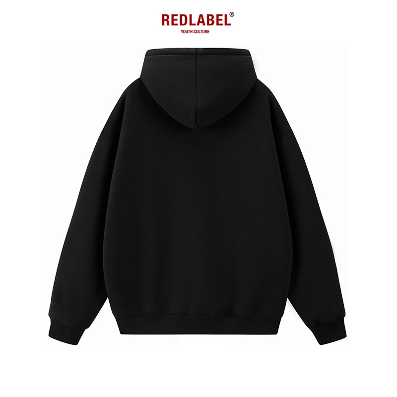 Áo Hoodie Nỉ Bông Nam Nữ In Họa Tiết VLOOKUP RedLabel Dày Dặn Form Mũ Rộng