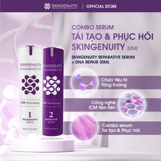[Date 02/2027] Combo Serum tái tạo và phục hồi da SkinGenuity