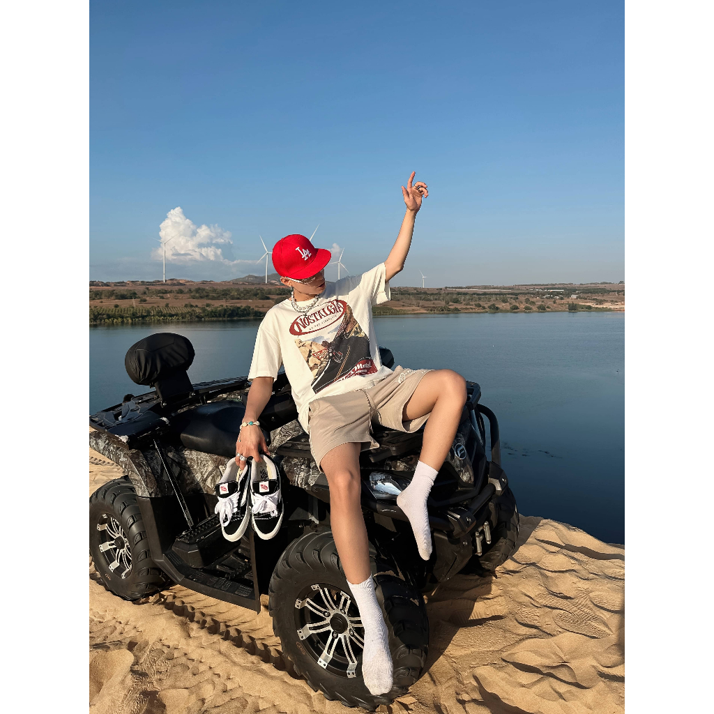 Áo Thun Candles Motel Oversize Tee Unisex | BigBuy360 - bigbuy360.vn