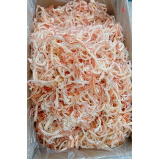 Mực Xé Hấp Nước Dừa Mực Cán Tẩm Vị Mực Sốt Thơm Ngọt 500G