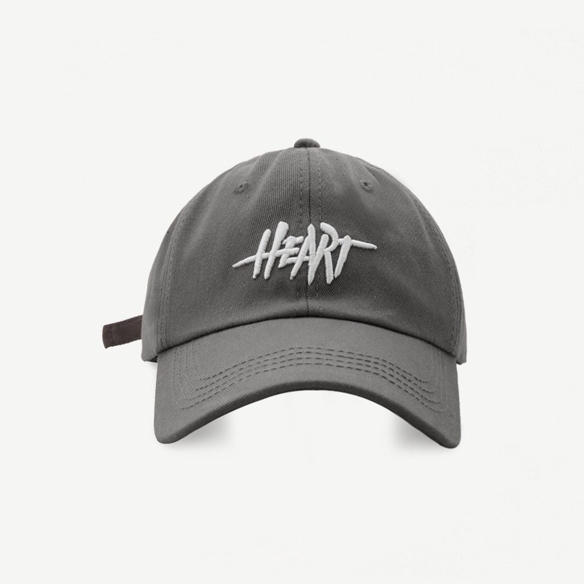 Mũ Heart Xám