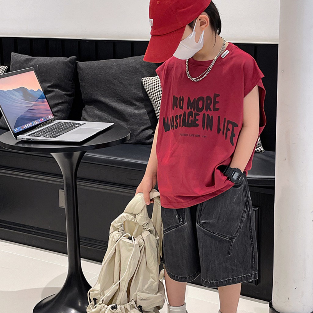 Áo Thun Ngắn Tay Mùa Hè Cho Bé Trai, Bé Gái In Hình Năng Động, Cổ Tròn B543 | JJ Kids Fashion
