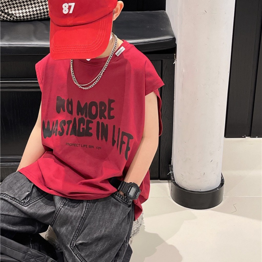 Áo Thun Ngắn Tay Mùa Hè Cho Bé Trai, Bé Gái In Hình Năng Động, Cổ Tròn B543 | JJ Kids Fashion