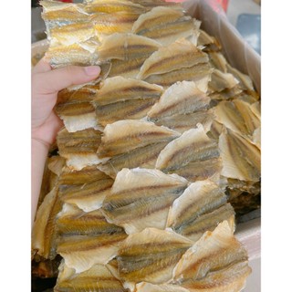 Khô Cá Chỉ Vàng Tẩm Gia Vị, Hải Sản Loại 1 Chuẩn Ngon Gói 500G