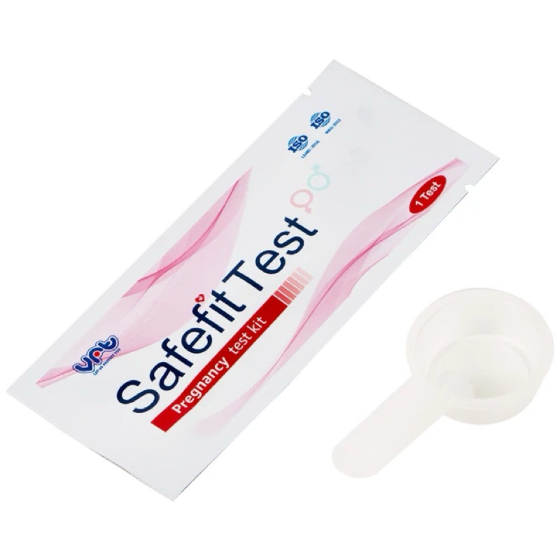 Que thử thai nhanh Safefit Test (Hộp 1 que x 1 cốc nhựa) | Shopee Việt Nam