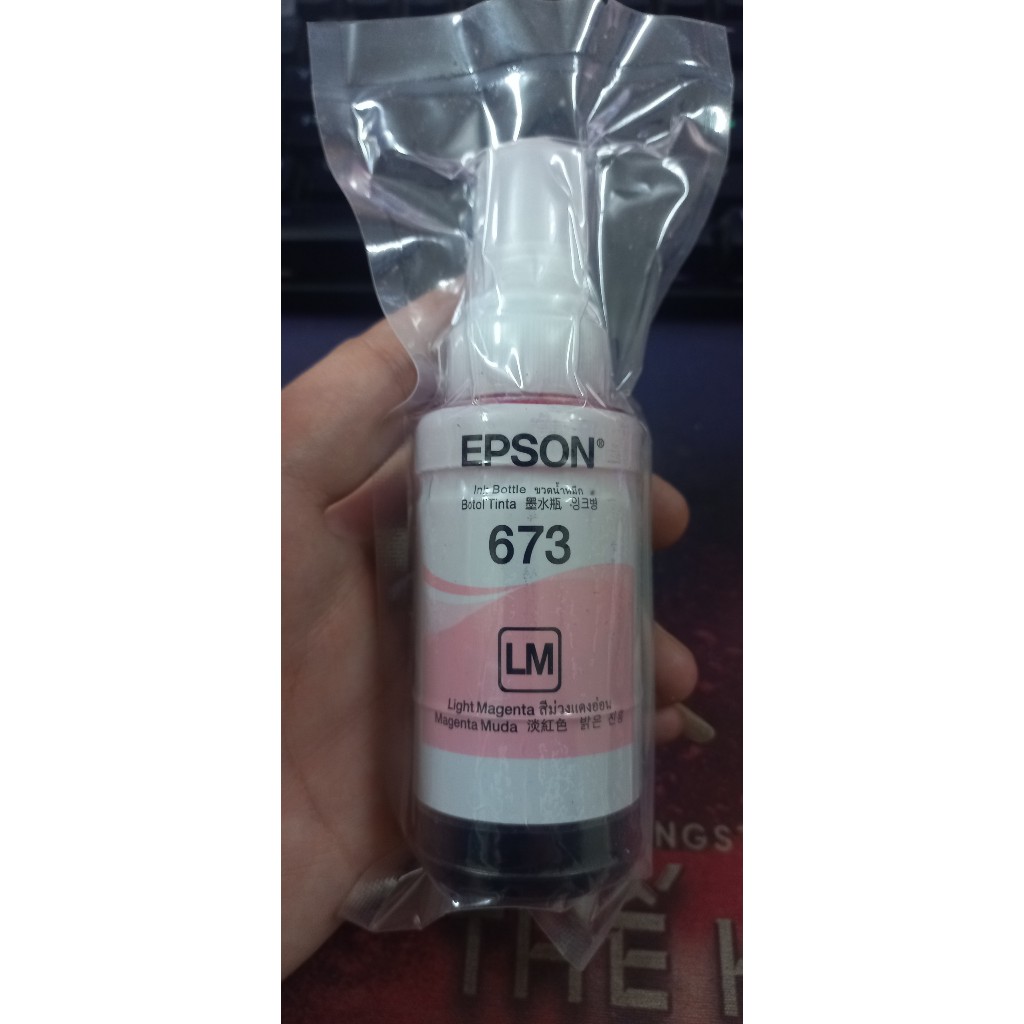 Mực in màu Epson T673 mực máy in Epson L800 / L810 / L805 / L850 / L1800