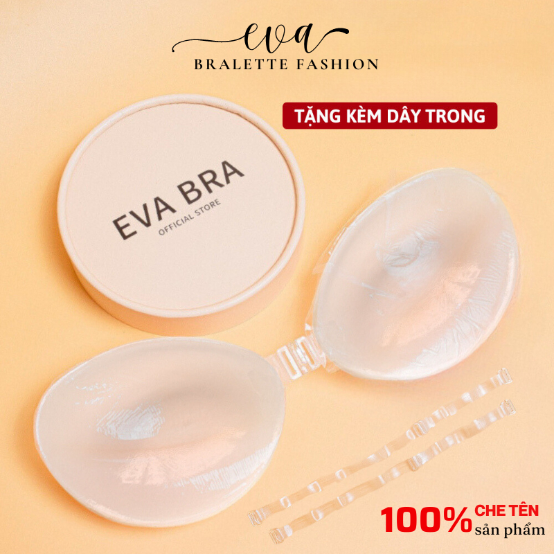 Miếng Dán Ngực Áo Dán Nâng Ngực Silicon Cài Trước Nâng Ngực Tạo Khe Kèm Dây Trong EVA 4950