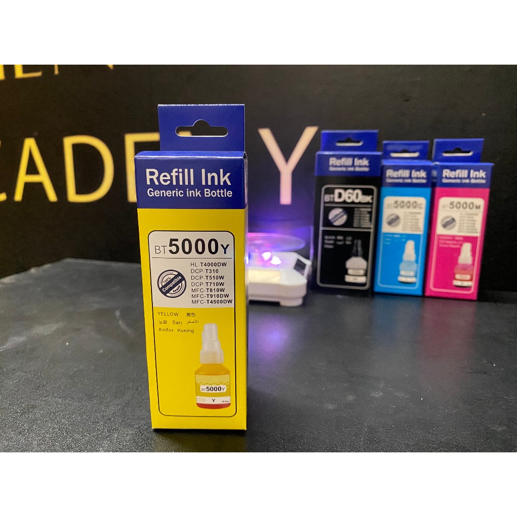 Mực Đổ Brother BTD60BK BT5000 Cho Máy In DCP T310 T510W T710W T810W T910W T220 T420W T520W T720W T820DW - Mực Refill Ink