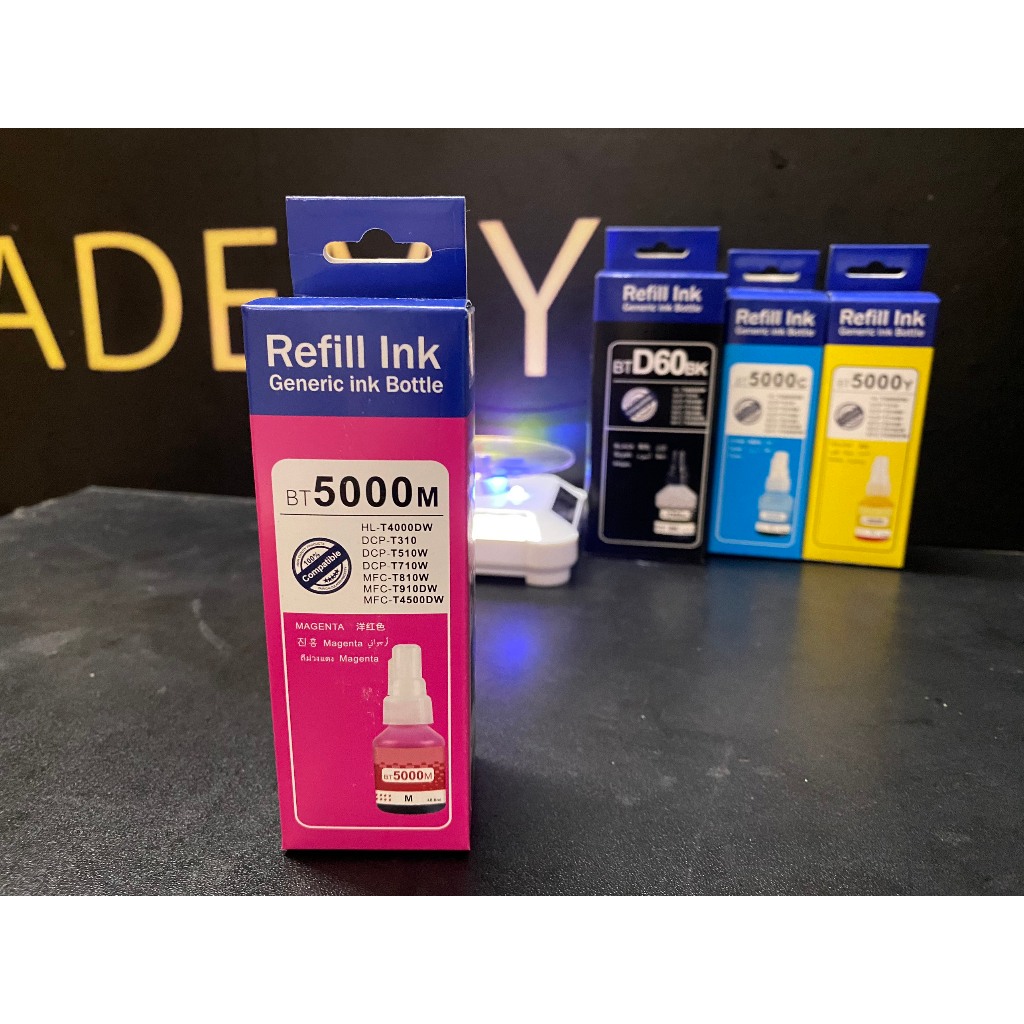 Mực Đổ Brother BTD60BK BT5000 Cho Máy In DCP T310 T510W T710W T810W T910W T220 T420W T520W T720W T820DW - Mực Refill Ink