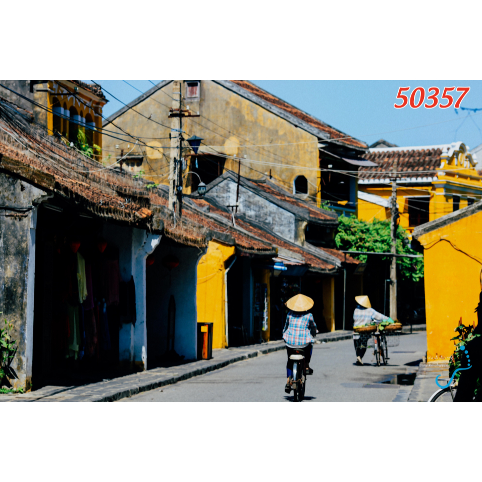 Tranh dán tường 3D vải lụa trang trí quán...