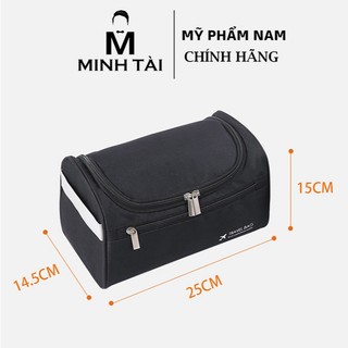 Túi vải đựng mỹ phẩm nam phong cách cổ điển chống thấm nước