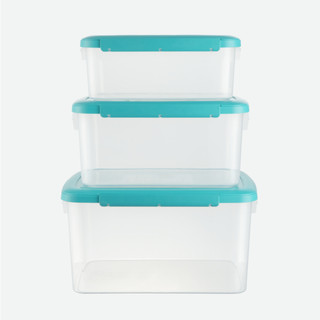 Thùng thực phẩm Inochi - Hokkaido 30L Thân Trắng trong+Nắp Xanh/Đỏ/Hồng/Trắng