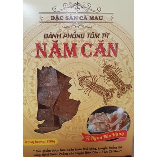 Bánh Phồng Tôm Tít Siêu Ngon Chất Lượng Giàu Canxi, Thơm Lừng, Đậm Vị Hải Sản 500G