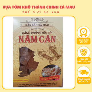 Bánh Phồng Tôm Tít Siêu Ngon Chất Lượng Giàu Canxi, Thơm Lừng, Đậm Vị Hải Sản 500G