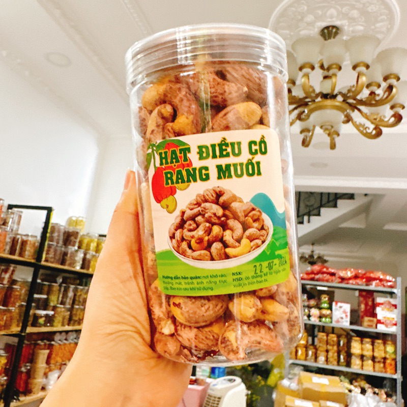 ĐIỀU CỒ RANG MUỐI BÌNH PHƯỚC LOẠI NGON AA - HỘP 400GR