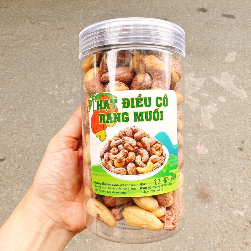 ĐIỀU CỒ RANG MUỐI BÌNH PHƯỚC LOẠI NGON AA - HỘP 400GR