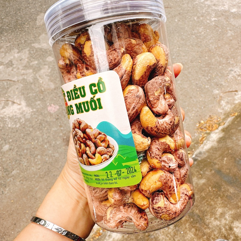 ĐIỀU CỒ RANG MUỐI BÌNH PHƯỚC LOẠI NGON AA - HỘP 400GR