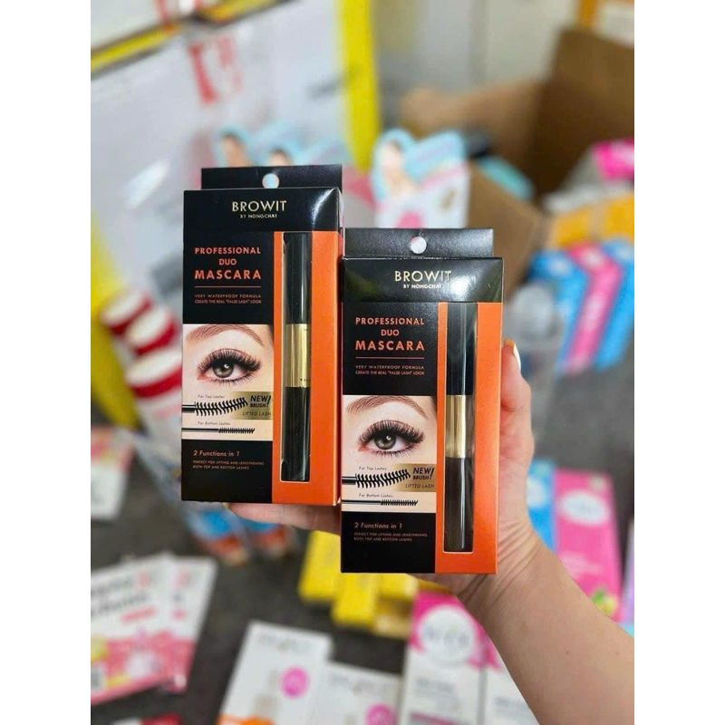 Mascara Nongchat Duo Pro 2 đầu. Sản phẩm làm nên tên tuổi nhà Nongchat