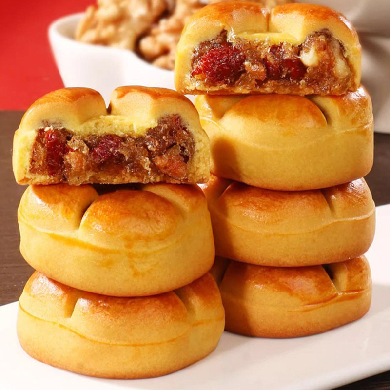 Bánh Nướng nhân  táo đỏ túi 1 kg