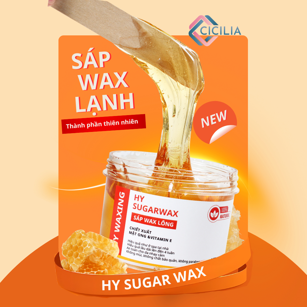 {Tặng 50 Giấy Wax+2Que Gỗ} Wax Lạnh HYWAXING Thành Phần Tự Nhiên Siêu ...