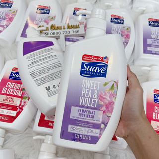 Sữa tắm Suave Essentials Body wash 1000ml
