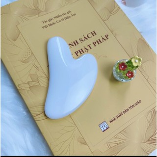 Cây Lăn Massage Mặt, Đá Guasha Massage Mặt Giúp Thon Gọn Nâng Cơ Trẻ Hóa Làn Da , Nâng Cơ , Giảm Nếp Nhăn- Giúp Thư Giãn