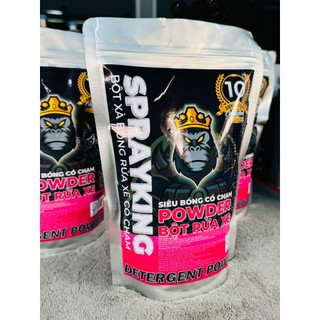 Túi Bột Rửa Xe Sprayking 1kg, Pha 8-10 lít Xà Bông Siêu Bọt Chính Hãng Sprayking