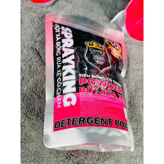 Túi Bột Rửa Xe Sprayking 1kg, Pha 8-10 lít Xà Bông Siêu Bọt Chính Hãng Sprayking