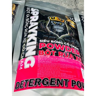 Túi Bột Rửa Xe Sprayking 1kg, Pha 8-10 lít Xà Bông Siêu Bọt Chính Hãng Sprayking
