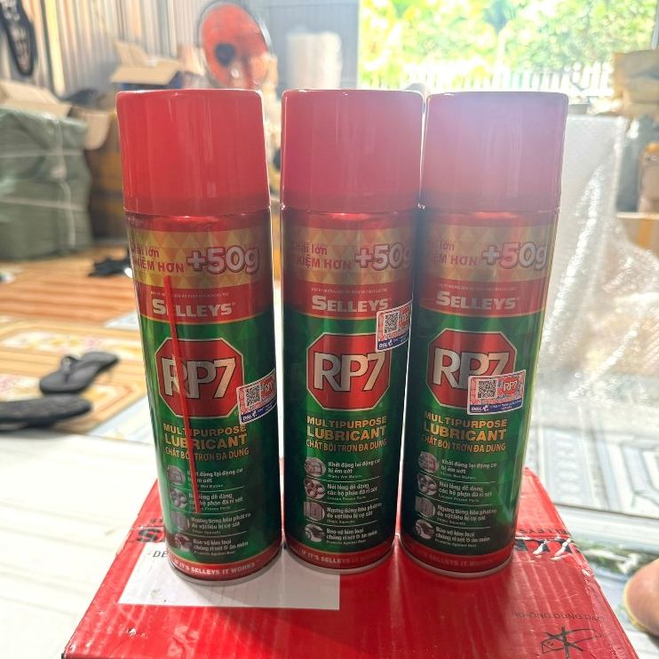 Chai Xịt Chống Rỉ Sét Và Bôi Trơn Selleys RP7 350g (giá 1 chai ...