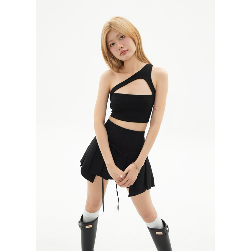 MSLAY - LILA TUBE TOP (ÁO)