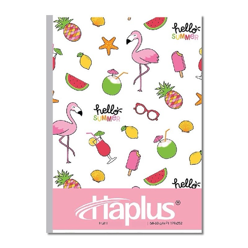Combo 10 quyển vở Haplus kẻ ngang 80/120/200 trang