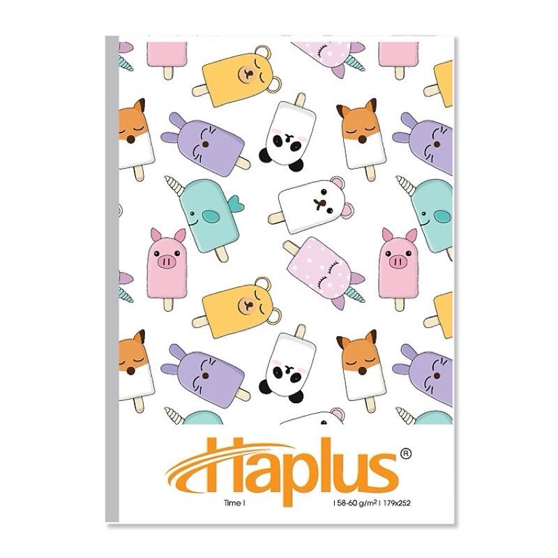 Combo 10 quyển vở Haplus kẻ ngang 80/120/200 trang