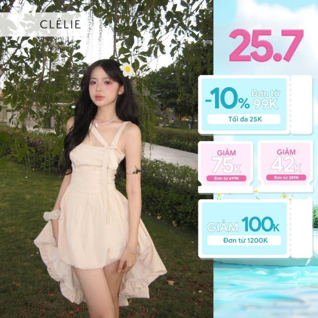 Canta Dress - Đầm Mini Da Cúp Ngực Dáng Chữ A