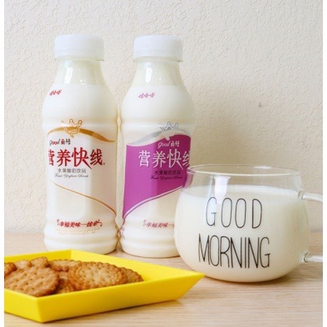 Nước Sữa Chua Hoa Quả Wahaha 500ML, Sữa Chua Uống Trái Cây Đài Loan - Ăn Vặt Mẹ Mun
