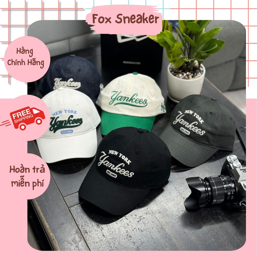 Mũ Nón MLB New York Yankees Nhiều Mẫu Hàng Chính Hãng | Fox Sneaker ...