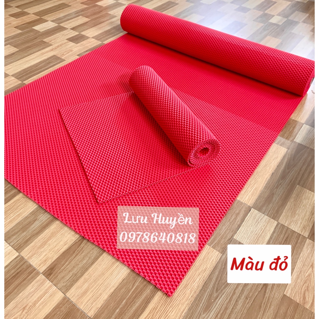 Thảm lót sàn vân 3D màu trơn kích thước dài 6m x 1.2m dành cho xe khách 29 chỗ