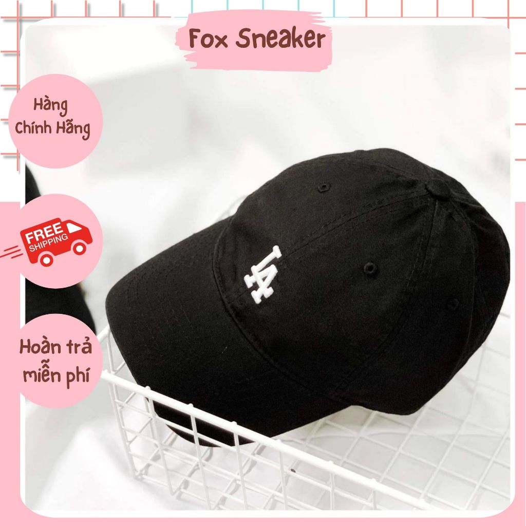 Mũ Nón MLB La Đen Logo Nhỏ Hàng Chính Hãng 3ACP7701N-07BKS | Fox ...