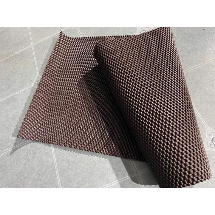 Thảm lót sàn vân 3D màu trơn cho xe 16 chỗ kích thước 9m x 60cm hoặc 4.5m x 1.2m
