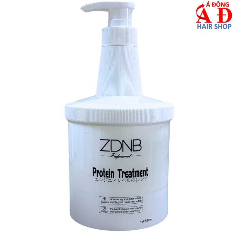 Kem Hấp Ủ Phục Hồi Chuyên Sâu Tóc Hư Tổn Protein Treatment ZDNB Japan 520ml