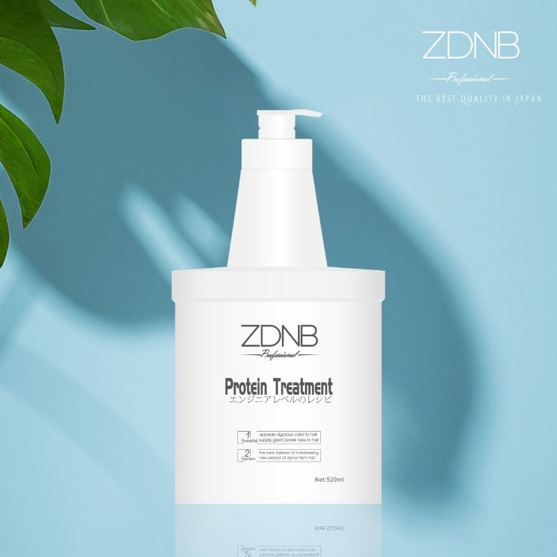 Kem Hấp Ủ Phục Hồi Chuyên Sâu Tóc Hư Tổn Protein Treatment ZDNB Japan 520ml